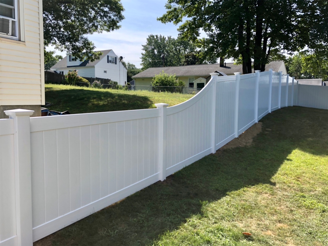 Photo of a Vinyl Fence in Derry, New Hampshire