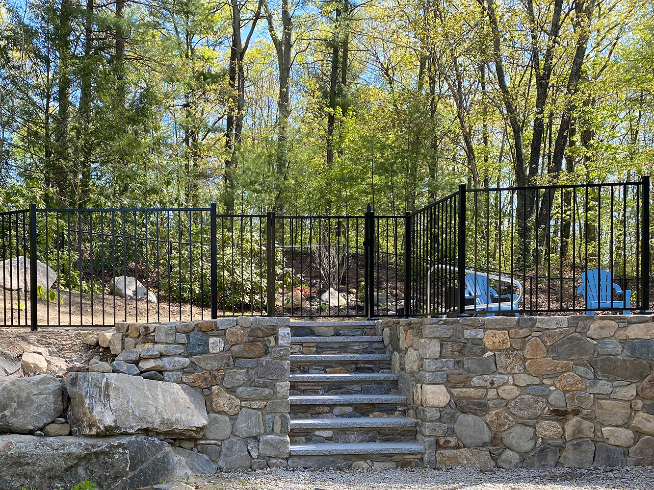 Photo of a New Hampshire residential fence