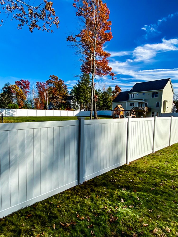 Types of fences we install in Auburn NH