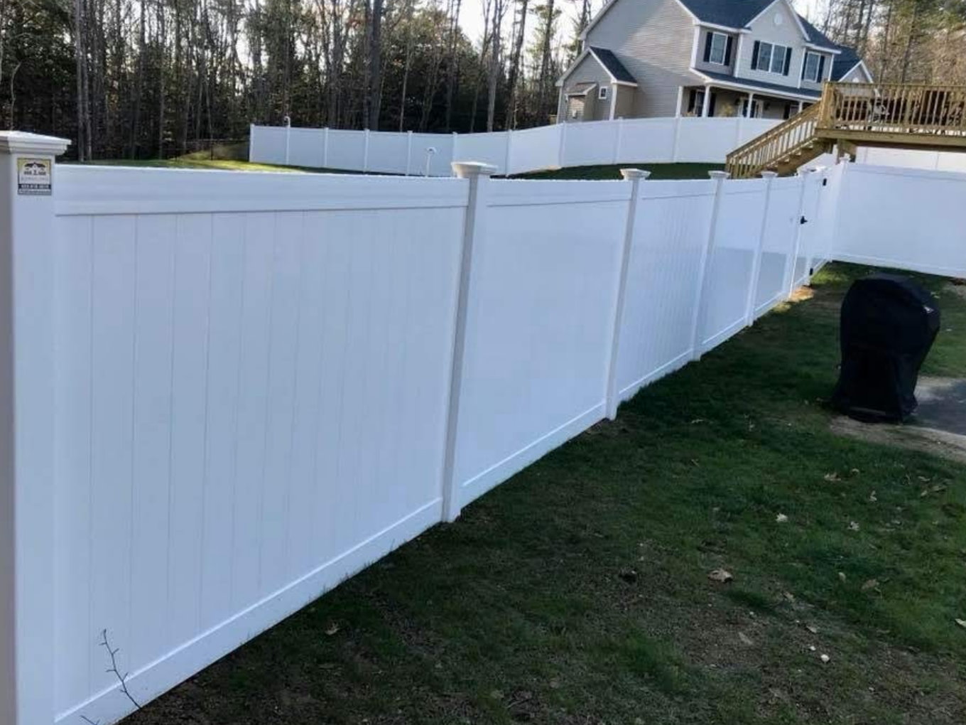 Plaistow New Hampshire Fence Project Photo