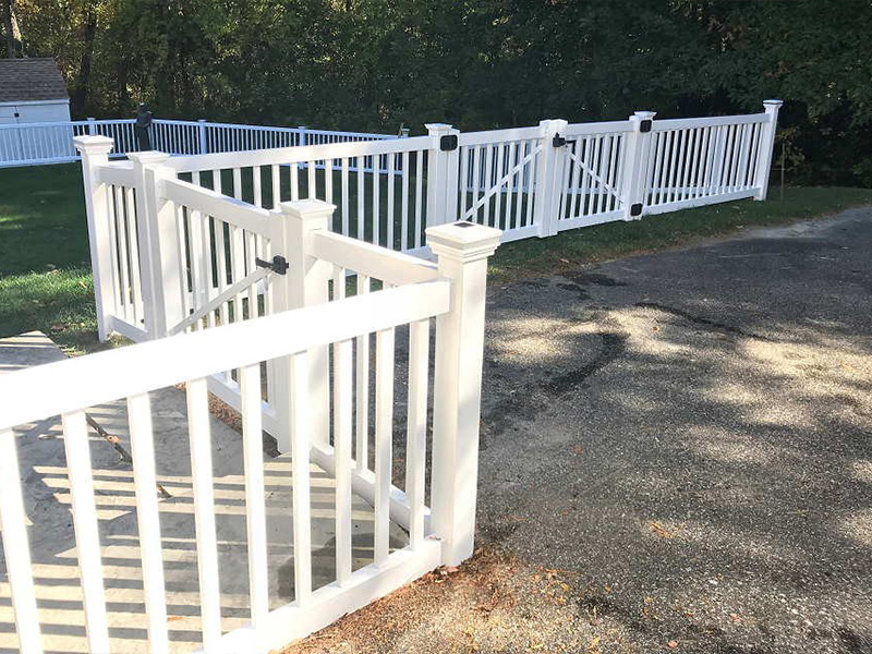 This Town New Hampshire Fence Project Photo