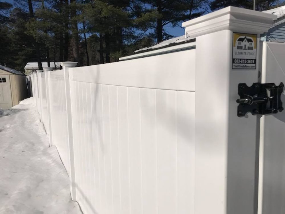 This Town New Hampshire privacy fencing